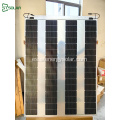 Panel solar flexible transparente de 240W para terraza acristalada